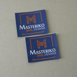 Бирка экокожа печать шелкография